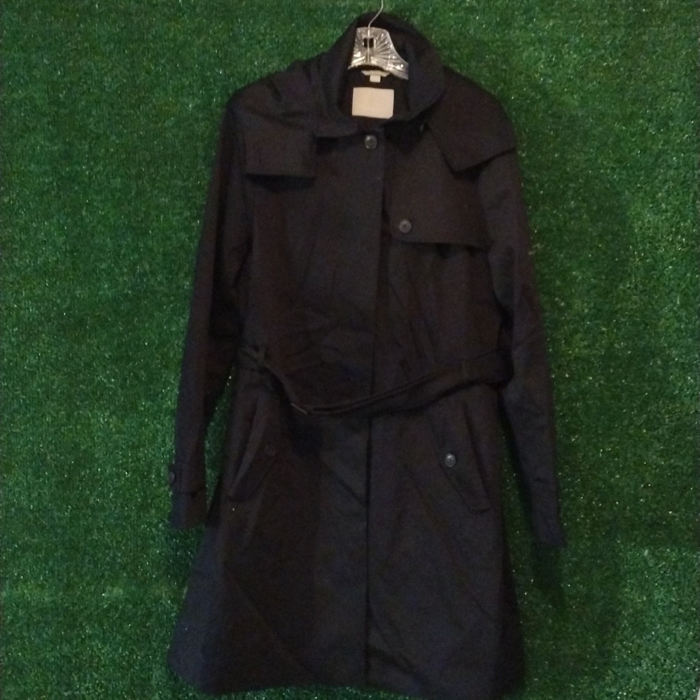 Soia & Kyo Men's Dark Trench Coat